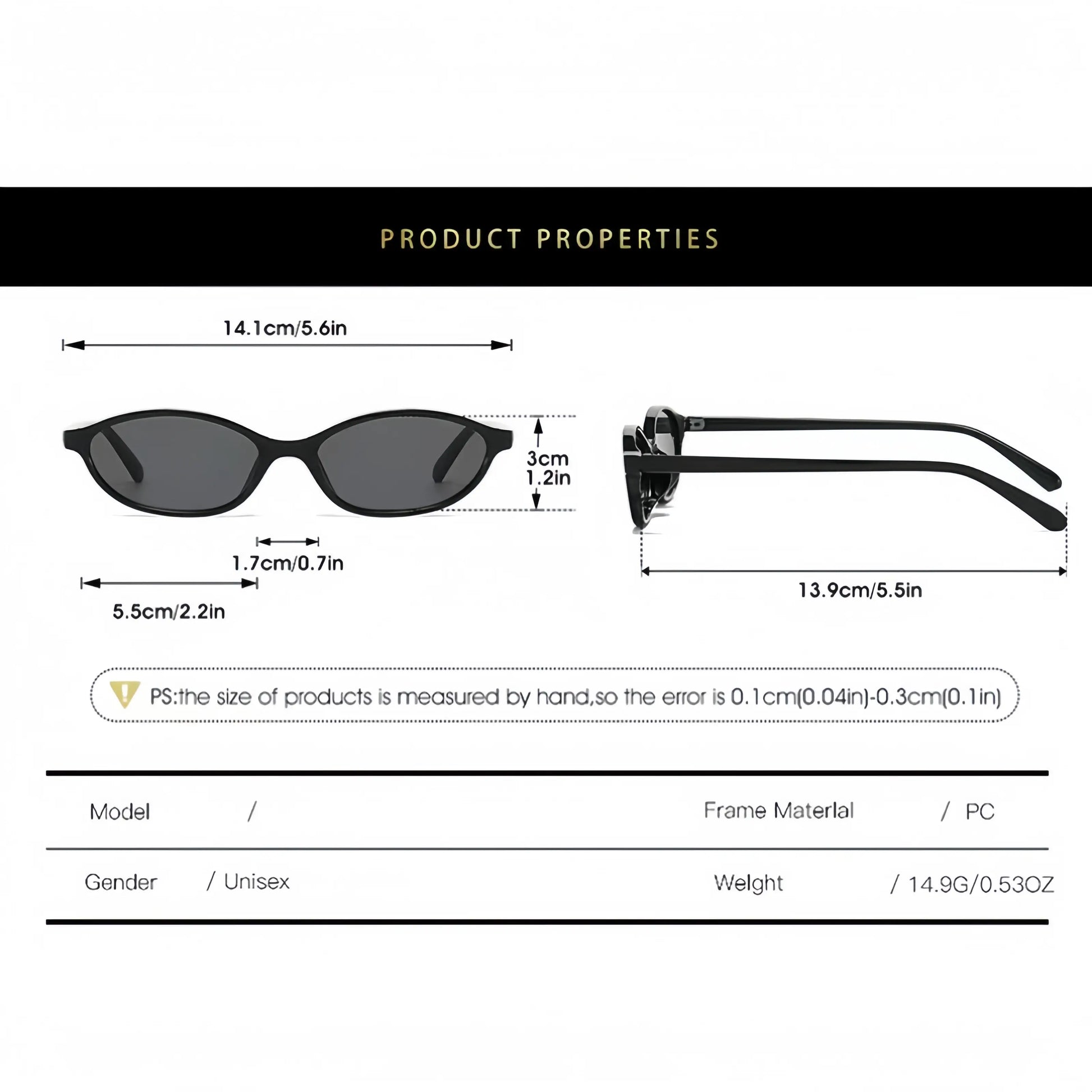 〖Summer Vibes〗3 PCS Retro Oval Sunglasses for Women Chic Cat Eye 90S Sunnies Lightweight Narrow Shades Trendy UV Protection Sunglasses Vintage Rich Girl Sunglasses Women Sunglasseswomen Summerwins