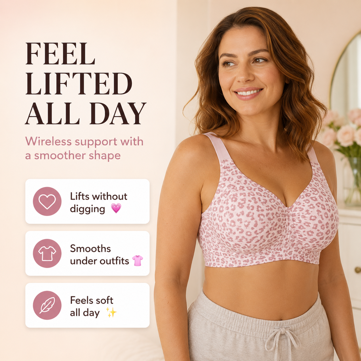 The Sculpté Wireless Bra
