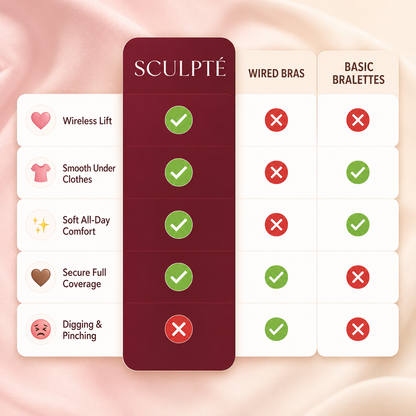 The Sculpté Wireless Bra