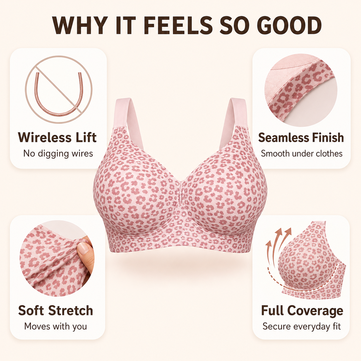 The Sculpté Wireless Bra